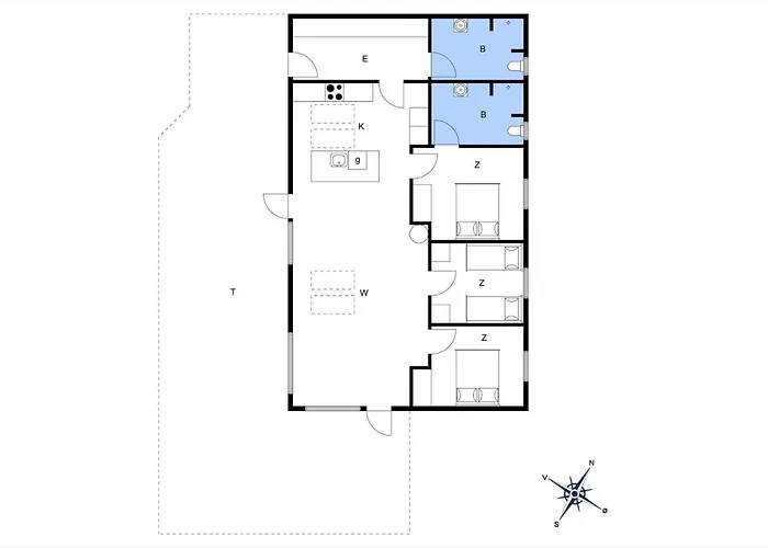 Bv345-blavand-gl-maelkevej-41 Сasa de vacaciones